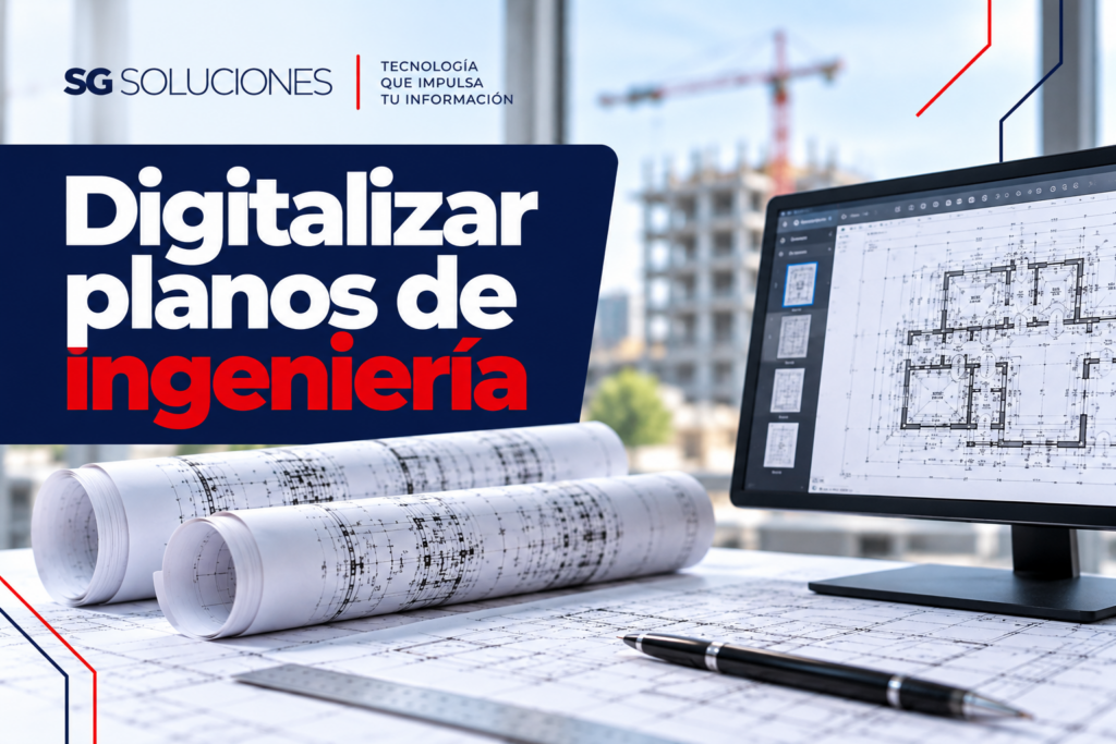 Digitalizar planos de ingeniería